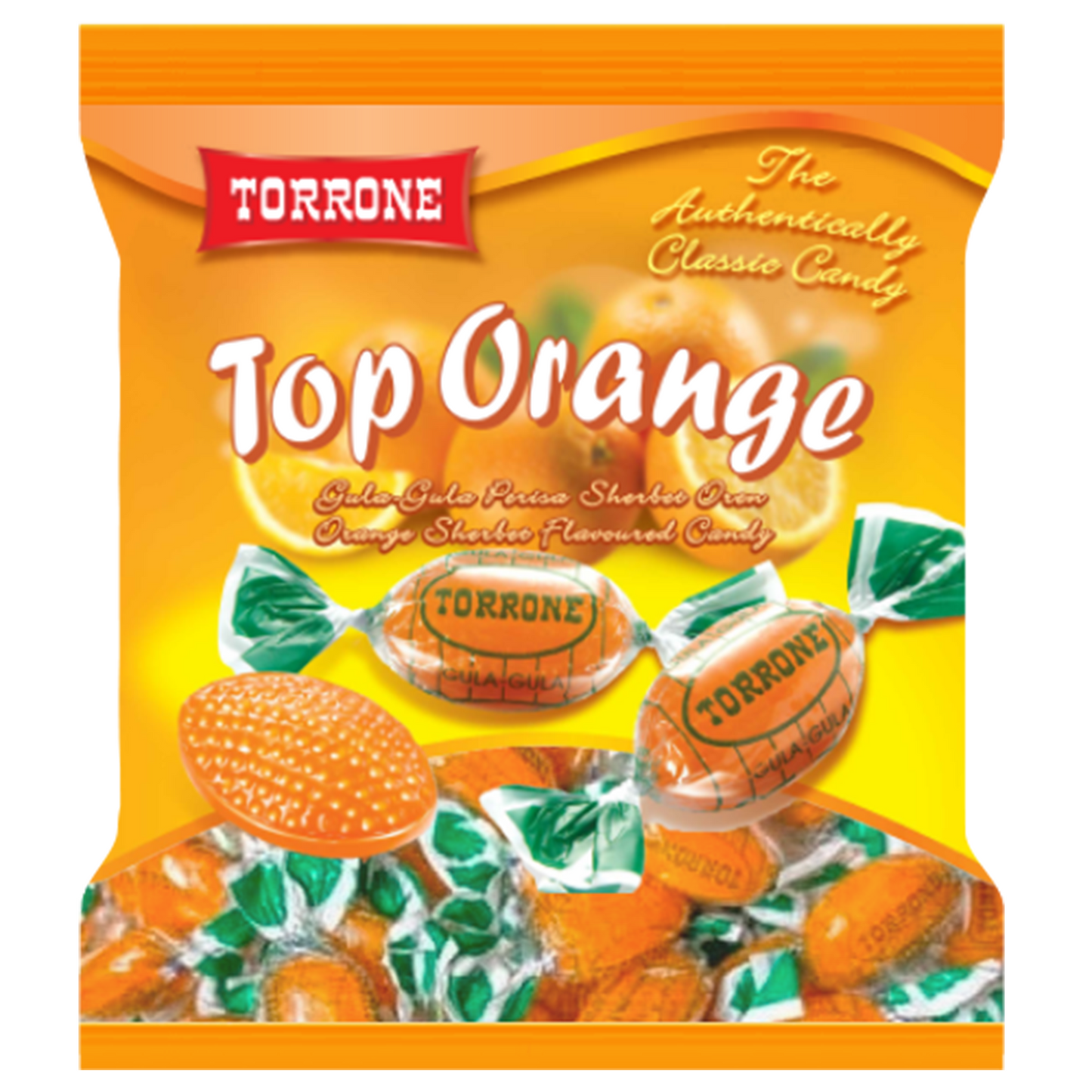 Torrone Cool Mint Hard Candy, Individually Wrapped, Non-Melting, 4.2 Oz Bag (Approx. 39 Count)